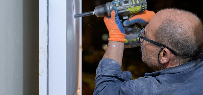 Rim Peephole Cam Installation in Stanford, California